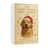 Calendario de Adviento Navideño Temático de Mascotas 2025 Caja Sorpresa Caja de Regalo para Amantes de los Perros Adornos para el Árbol de Navidad