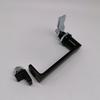 Fechadura de manípulo para cadeado MS868 preta, fechadura elétrica para porta de armário, manípulo de porta de gabinete para chassi industrial