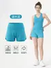 Envío directo de fábrica de pantalones cortos deportivos de fitness para mujer, especializados para correr, pantalones de entrenamiento de secado rápido, transpirables, finos, estilo de verano, pantalones de tres cuartos súper populares