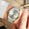 Relógio à Prova d'Água com Calendário Duplo Guangzhou Rui Zhi Yuan Fashion Não Mecânico Varredura Esqueleto Fundo Transparente Relógio Masculino Modelo TikTok