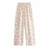 Pantalones de Algodón Nube para Invierno 2026 Estilo Delgado Talla Grande 200 Jin Casual Sueltos Perezosos Cintura Alta Pierna Ancha Pantalones para Caminar