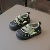Zapatos de Princesa para Niñas Sandalias de Moda Tejidas 2026 Verano Nuevos Zapatos Pequeños de Cuero para Niños Sandalias de Malla para Bebé Huecas