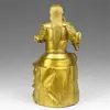 Adorno de Latón del Patriarca Xuanwu Latón Emperador Marcial Verdadero Patriarca Emperador Neutral Estatua de Latón