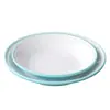 Cerrar comida vajilla nórdica restaurante plato redondo tienda de barbacoa plato de buffet plato plano imitación porcelana comercial hotel plato para plato frío