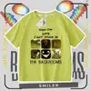 Camiseta de Manga Corta con Mercancía del Juego "Cross-Border Foreign Trade Backrooms" para Hombres, Mujeres y Niños, Top de Media Manga Base Moderno