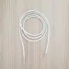 Fornecimento direto da fábrica redondo cheio de diamante tendência cadarço personalidade cristal branco broca corda cadarço strass corda ponto atacado
