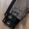 Calça Casual Masculina de Nylon Elástico Fina Elegante para o Verão, Lisa, Fresca, Não Amassa, Antirrugas, Reta, para Negócios