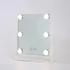 Espejo de Maquillaje LED Amazon Hollywood Espejo de Tocador de Escritorio con Luz Regalo de Escritorio para Dormitorio Estilo Europeo y Americano Espejo con Bombilla