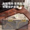 Bandera de Mesa Nuevo Tapete de Té Chino Estilo Chino Clásico Tapete de Mesa de Té Zen Impermeable Absorbente con Forma Especial