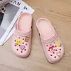 Zapatos de Agujeros de Dibujos Animados Geniales para Mujer 2026 Nuevos Lindos Juveniles Estudiantes Antideslizantes Suela Gruesa Chanclas de Playa ins Tendencia