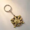 Llavero de Metal Creativo de Sombrero de Paja de One Piece Accesorios Temu AliExpress Colgante de Llavero de Calavera Luffy