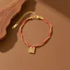Nuevas Pulseras de Acero de Titanio Europeas y Americanas Más Vendidas para Mujeres Estilo Ins Moda Personalizada Joyería para Manos que No se Desvanece Joyería de Acero Inoxidable Venta al por Mayor