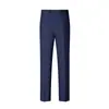 Calça Social Masculina Plus Size de Corte Reto Slim Fit, Estilo Britânico para Negócios, Calça Business Casual Masculina, Resistente a Amassados, Não Precisa Passar
