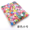 Botones de resina mixta de color spot al por mayor calcomanía de botón para jardín de infantes flor de botón bolsa de materiales hechos a mano DIY