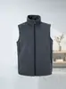 Chalecos de forro polar al por mayor para otoño e invierno para hombre, adecuados para mediana edad y personas mayores, se pueden usar en capas, color liso, forrados de forro polar, engrosados y se pueden usar como prenda exterior