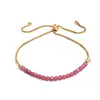 Pulseira Versátil de Citrino com Contas Transfronteiriça Pulseira Redonda de Pedra Natural Presente para Melhor Amiga Nova Joia Personalizada