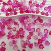 Acrílico degradê pétalas de lírio-do-vale diy feito à mão com contas acessórios de grampo de cabelo antigo flor de chifre de duas cores geleia atacado