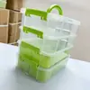 Caja de Almacenamiento Miscelánea, Caja de Clasificación de Herramientas, Bloques de Construcción de Juguete, Piezas Pequeñas, Caja de Almacenamiento con Cajones Compartimentados