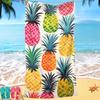 Toalha de Praia Estampada de Coco Fornecimento Transfronteiriço 240g Microfibra Exportação Toalha de Praia Shawl para Natação