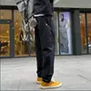 Otoño/Invierno 2026 Pantalones Cargo para Hombre Rectos Versátiles de Moda Holgados Simples Casuales Funcionales para Exteriores Pantalones con Felpa