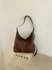 Comércio Exterior Atacado Bolsas Femininas Nova Retro Simples Grande Capacidade Bolsa de Ombro Único Casual para o Dia a Dia Bolsa Tote de Axila Bolsa Transversal