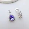 Collar de Perlas con Colgante de Gota de Agua de Alta Retención de Color Cierre Universal Pulsera de Cuentas Hecha a Mano DIY Collares Accesorios de Joyería Materiales