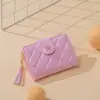 Moda Transfronteriza Versátil Elegante Billetera Corta para Mujer 2026 Nuevo Modelo Casual de Alto Valor para el Día a Día Compartimentos Múltiples para Tarjetas Billetera para Monedas