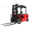 Montable Carretilla Elevadora Eléctrica Cuerpo Ligero Almacén Pequeño Manejo de Palets Elevación Hidráulica Simple Equipo de Apilamiento