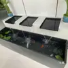 Elemento de Água em Aço Inoxidável Fonte para Pátio Externo Ornamento Circulante Feito Sob Medida a Partir de Desenhos Outro Metal Estilo Étnico Conjunto