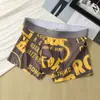 Calzoncillos tipo bóxer transpirables de verano para hombre, shorts de cuatro esquinas finos para jóvenes, calzoncillos tipo bóxer para hombre