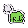Colección de Broches Divertidos de Rana de Dibujos Animados Emoji Divertido Pines Metálicos Insignia de Decoración para Bolsos Ropa