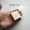 Tronco de Madera Maciza Almohadilla Diy Pie Alto Bloque Pequeño de Madera Pie de Mesa Pata Pie de Cama Pie de Armario Pie de Mesa de Centro Cuadrado Talla Bloques de Construcción