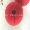 Lote mixto de fábrica bola de esponja de espuma nariz de payaso grande roja EVA maquillaje fiesta accesorios