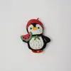 Conejo de Algodón Relleno Tridimensional de Perlas de Tela, Pingüino, Muñeca de Encaje de Dama Conejo Noble Bolsa Ropa Accesorios para la Cabeza Materiales