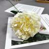 Flor Artificial Austin Individual Flor Falsa Adornos Florales de Escritorio para Sala de Estar Decoración de Floricultura de Alta Gama Flor para Mesa de Comedor