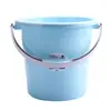 Cubo de almacenamiento de agua para el hogar, cubo grande de plástico engrosado, cubo redondo grande portátil para dormitorio de estudiantes con cubo de ropa resistente a caídas, lavabo