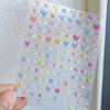 Hormiga Figura YITU Color Jalea Estrella Adhesivo para Uñas Arte de Uñas Estrella de Cinco Puntas Amor Adhesivo Tridimensional Decoración de Uñas YT3858