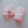 Guantes Negros Afelpados para Cuidado SPA Aplicar Guantes para Loción Corporal, Aceite, Crema Guantes Impermeables a Prueba de Humedad Guantes Corporales