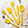 Herramienta para hornear de silicona de una pieza, 6 piezas, raspador de mantequilla, raspador de pastel, espátula para crema de pastel, herramienta para hornear