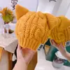 Gorro para bebé otoño e invierno gorro de punto Niños Niñas niños lindo Súper Lindo Princesa Coreana gorro de lana para niños