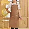 Avental de tira à prova d'água e óleo logo de publicidade caseira cozinha casais moda avental simples fabricantes uma geração de cabelo