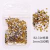 Aliexpress Nail Art Taiwán Acrílico Fondo Plano Diamante Cristal Blanco Color Ab Uña DIY Decoración Venta al por Mayor Sinfonía