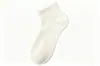 Calcetines tobilleros unisex de algodón sin costuras 2026 verano, calcetines deportivos transpirables que absorben el sudor para correr, calcetines invisibles antideslizantes negros y blancos para estudiantes