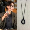 Colar Vintage Maillard Feminino Estilo Coreano Novo Nicho Corrente de Lã Moda Outono e Inverno Joker Colar de Alta Qualidade Atacado