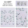 Coleção de Adesivos para Nail Art em Relevo Borboleta Desenho Animado Kulomi Fita de Laço Diário Câmera Adesivos Porta-caneta diy