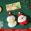 Natal Novo Papai Noel Pingente Decoração Boneca de Pelúcia Pingente Árvore de Natal Boneco de Neve Guirlanda Pingente