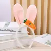 Faixa de Cabeça com Orelhas de Coelho Judy Headwear Zootopia Acessórios de Cabelo Fofos para Crianças Performance Dia das Crianças Orelhas de Coelho