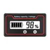Pantalla de Cristal Líquido LCD Voltímetro de 8-100V para Detección de Capacidad de Batería de Vehículo Eléctrico, Pantalla Digital para Capacidad de Batería de Litio y Plomo-Ácido