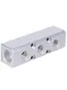 Distribuidor de Fuente de Gas, Bloque de Distribución de Gas, Colector de Aluminio Multicanal, Colector de Gas de Alto Flujo, Conector de Tubería de Gas