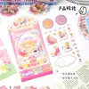 Pegatinas Luminosas de Dibujos Animados 3D en Relieve Apilables Pegatinas Decorativas Creativas Hechas a Mano para Niños Adorno de Escritorio